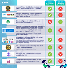 New HP 17.3" Fast Intel 3.1GHz Quad Core, 32GB RAM, 1TB SSD, UHD, Windows 11 Pro